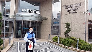 Sokağa çıkamayan Sütçü çiftinin yardımına Bağcılar Belediyesi zabıtası koştu