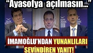 İBB Başkanı CHP li Ekrem İmamoğlu,