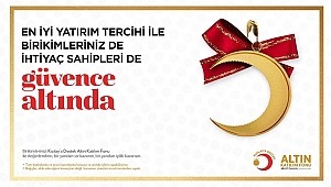 Kızılay’a Destek Altın Katılım Fonu hem yatırımcıya hem de ihtiyacı olana kazandırıyor