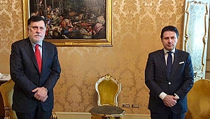 Libya Başbakanı Serrac, İtalya'da Conte ile görüştü