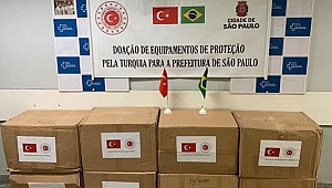 Türkiye'den Brezilya'ya maske desteği