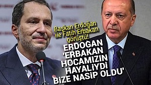 Başkan Erdoğan ile Fatih Erbakan  AYASOFYA  için görüştü!