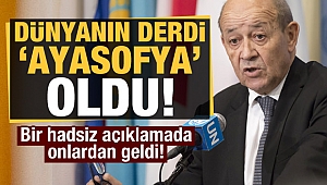 Dünyanın derdi Ayasofya oldu! Bir açıklamada Fransa'dan