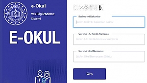 E-Okul MEB Veli Bilgilendirme Sistemi giriş ekranı! Çocuğum hangi okula gidecek?