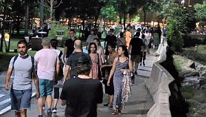 İstanbul'da maskesiz ve sosyal mesafesiz hafta sonu yoğunluğu