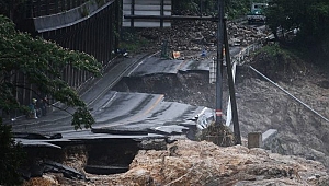 Japonya'da Etkili Olan Yağışlar Yüzünden En Az 58 Kişi Hayatını Kaybetti
