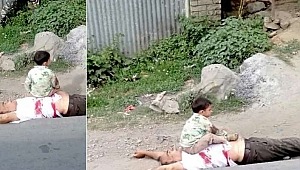 Keşmir'deki çocuğun bu fotoğrafı infial yarattı