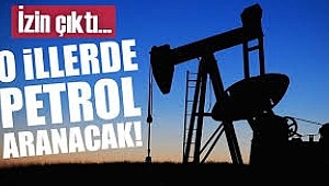 5 ilde petrol aranacak