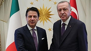 Cumhurbaşkanı Erdoğan, İtalya Başbakanı Conte ile görüştü