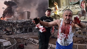 Lübnan'ın başkenti Beyrut'ta büyük patlama! 63 ölü, 3 binin üzerinde yaralı