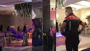 Bursa'da polisten otele kına baskını! 75 bin 600 lira ceza kesildi