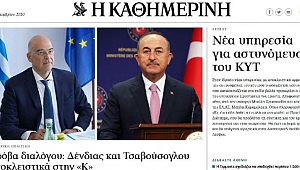 Doğu Akdeniz gerilimi: Çavuşoğlu, Yunan gazetede yazdı