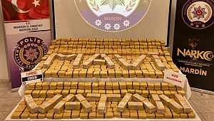 Durdurulan araçtan 420 kilo eroin çıktı