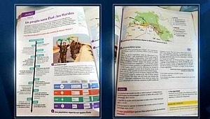 Fransa'da ders kitaplarına giren PKK propagandasına Türkiye'den sert tepki!
