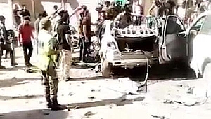 Afrin'de bomba yüklü araçla saldırı: 2 yaralı