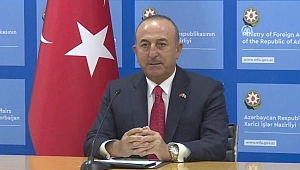 Azerbaycan'a destek ziyareti! Bakan Çavuşoğlu, Bakü'de...