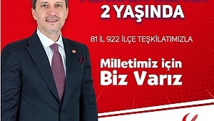 Yeniden Refah Partisi 2 Yaşında