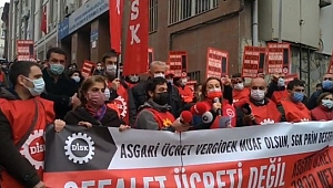 DİSK: Asgari ücret insan onuruna yaraşır bir düzeye yükseltilmeli