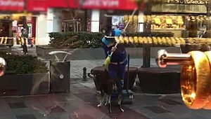 İstanbul'da yürek ısıtan görüntü