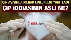 Çin aşısıyla ilgili merak edilen her soruyu yanıtladı