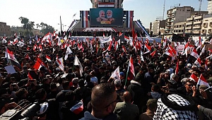 Irak'taki İran yanlıları ABD askerleri ülkeden çıkarılsın çağrısında bulundu