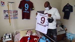 Nwakaeme, Yusuf Şentürk'ü ziyaret etti