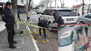 Avcılar'da dehşet anları! Cipine binerken saldırıya uğrayan iş adamı yaralandı