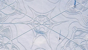 Binlerce ayak iziyle yaptılar... Görenleri büyüledi!