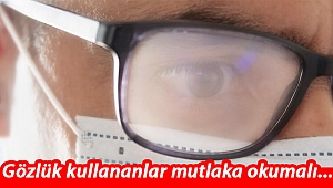 Çarpıcı koronavirüs araştırması: Gözlük kullananlar üç kat şanslı!