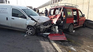 Direksiyon başında fenalaşan sürücü kazaya sebebiyet verdi