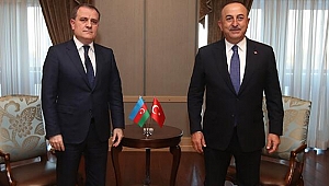 Dışişleri Bakanı Çavuşoğlu, Azerbaycanlı mevkidaşı Bayramov ile görüştü