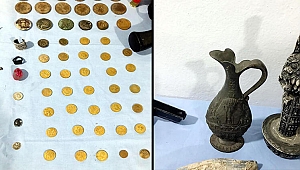 Gaziantep'te, 113 parça tarihi eser ele geçirildi