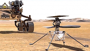 Kızıl Gezegen’in ‘marifet’li helikopteri