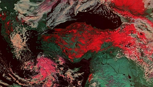 Uydu görüntüsünde ortaya çıktı! İşte Türkiye’nin üzerindeki kar örtüsü…