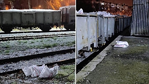 Vagondan kömür çalarken yakalandılar