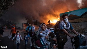 Yunanistan'da insanlık dramı! 8 aylık hamile kadın kendini yaktı