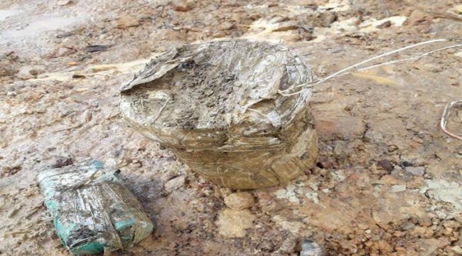 Bitlis'te amonyum nitratla güçlendirilmiş EYP bulundu