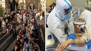 Çekya'da neler oldu? Koronaya veda partisinden, korona partisine!