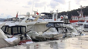 İstanbul Boğazı'nda tekne yoğunluğu