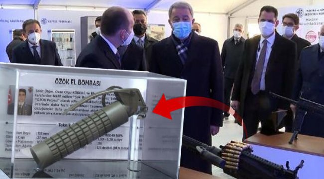Şehit üsteğmen tasarlamıştı! Milli Savunma Bakanı Hulusi Akar inceledi