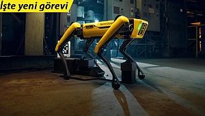 Korkulan senaryo gerçek oldu: İşte Boston Dynamics'in robot köpeğinin yeni işi