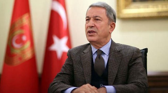 Bakan Akar'dan Mısır açıklaması: Bu, dosta güven, sevinç veriyor, bazılarını da korkutuyor ve yıldırıyor