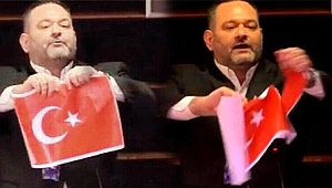 Türk bayrağı yırtan ırkçı vekil Yunanistan'a teslim edilecek!