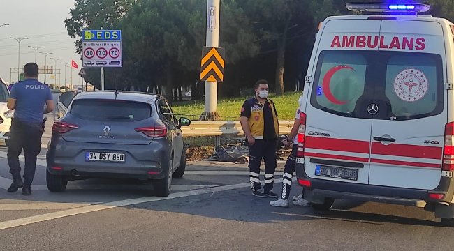 Bayrampaşa'da feci kaza: 1 ölü, 1 ağır yaralı