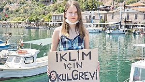 ‘Bizim Greta’dan Marmara için çağrı: Deniz kirliliğine dur demeliyiz