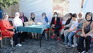 Küçükçekmece Ak Parti Kadın Kolları çalışıyor