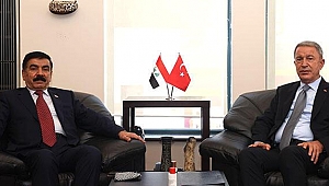 Bakan Akar'dan peş peşe görüşmeler