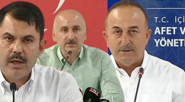 Bakanlar Çavuşoğlu, Kurum ve Karaismailoğlu'ndan Antalya'da açıklama