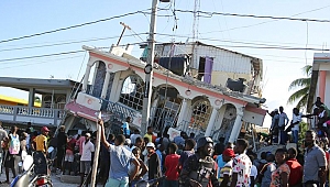 Haiti açıklarında meydana gelen depremde hayatını kaybedenlerin sayısı 1419'a yükseldi