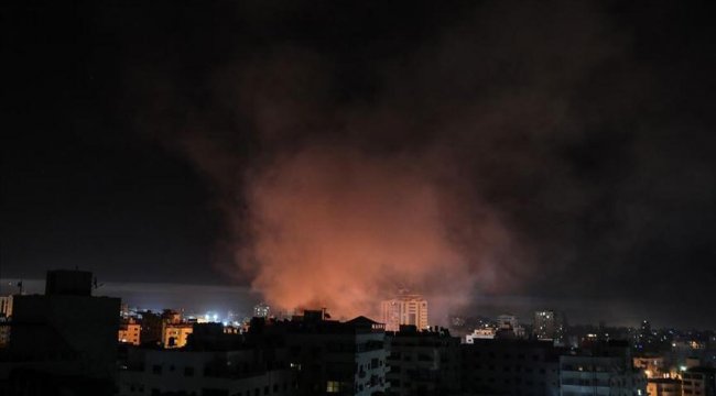 İsrail'den Gazze'ye hava saldırısı